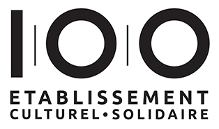 Le 100 - etablissement culturel et solidaire, Paris - logo